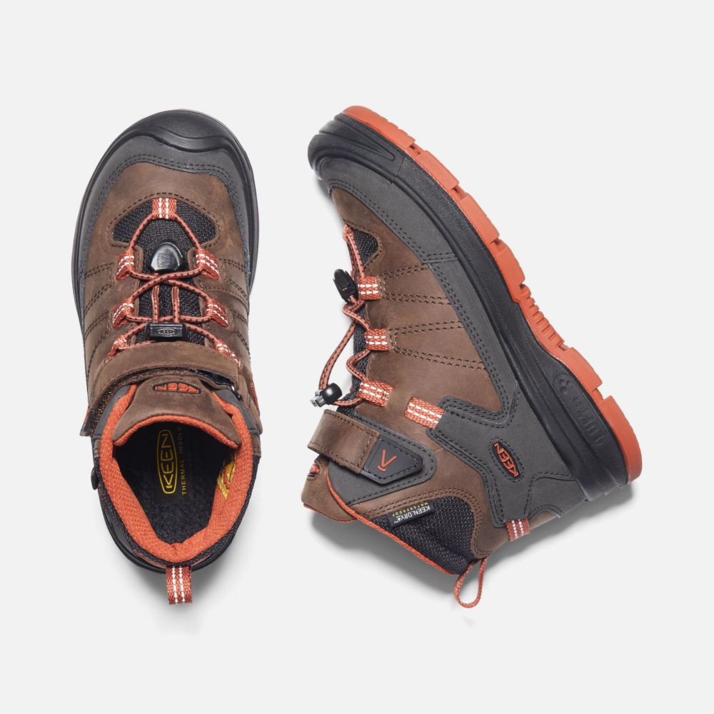 Cizme Keen Romania Copii Maro Redwood Waterproof 2871-ZJEUS